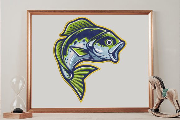Bass Fish Embroidery: A Seasonal Design Review