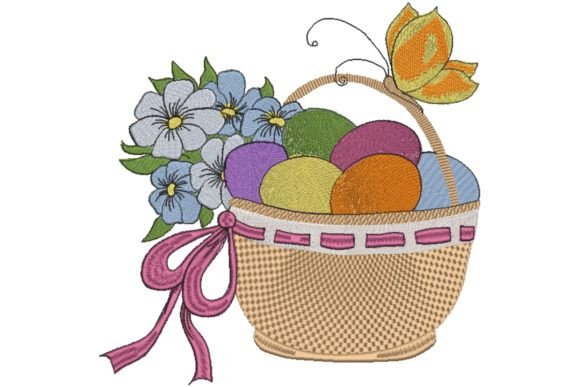 Easter Basket with Eggs: A Designer’s Review