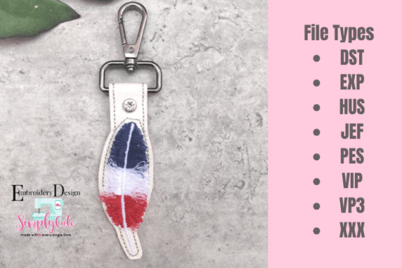 Fringe Feather ITH Snap Tab: A Designer’s Review