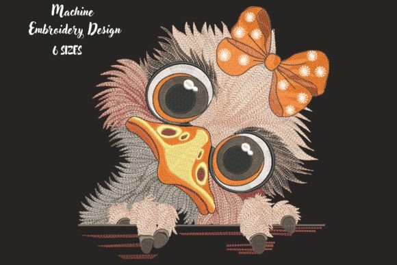 Review: Funny Bird Girl Crazy Ostrich Design