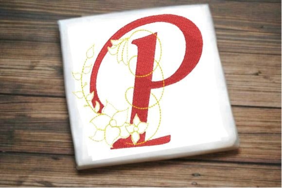 Review: P Letter Vine Monogram Flower for Craft Fairs