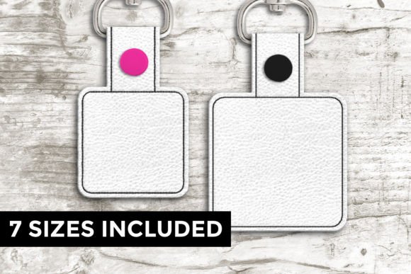 Review: Rounded Square Blank ITH Key Fob for Boutiques