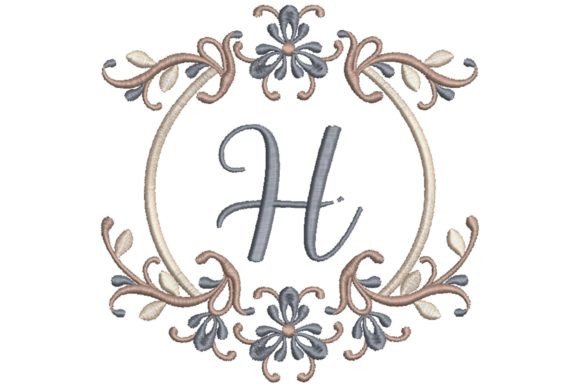 Reviewing Single Monogram in Frame Letter H for Etsy Shops