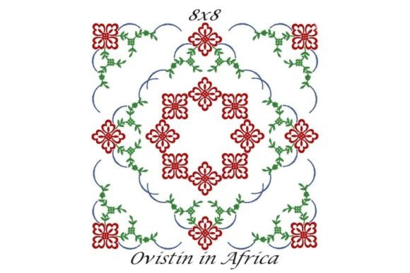 Reviewing Stunning Floral Quilt Block 3 for Gifts