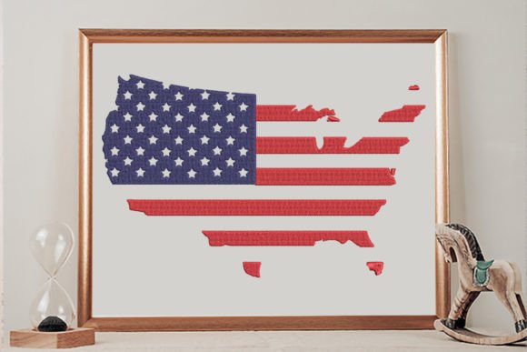 Reviewing the American Flag Map for 4th of July Gifts
