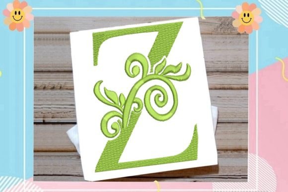 Reviewing the Beautiful Letter Z Monogram for Boutique Apparel